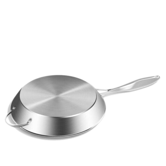 SOGA 34cm Stainless Steel Fry Pan - Picture 13 of 15